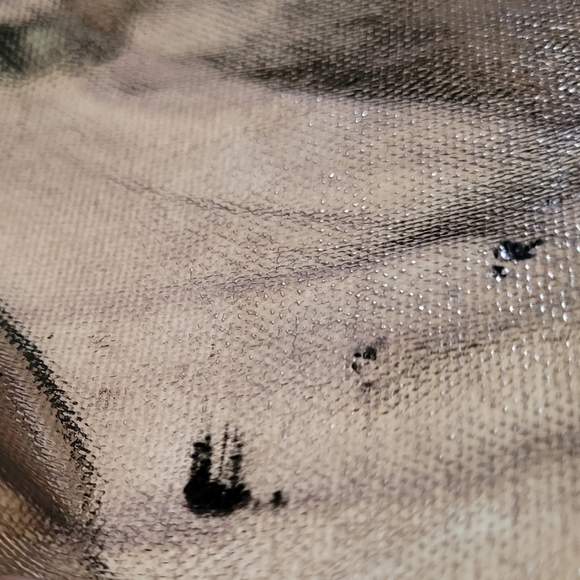 Victoria's Secret PINK Gold Metallic and Black Large Duffle Bag PINK NATION - Picture 7 of 9